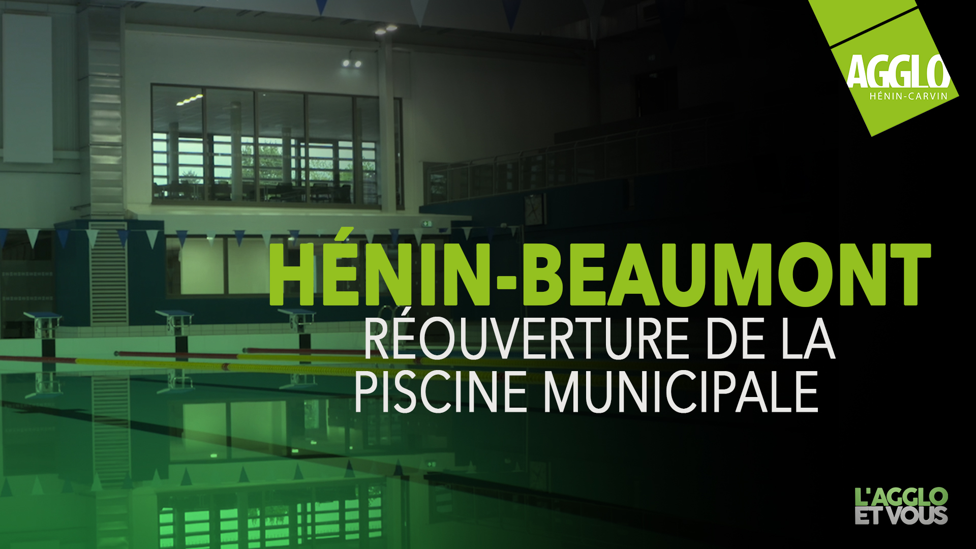 Réouverture de la piscine municipale d’Hénin-Beaumont – ILTV