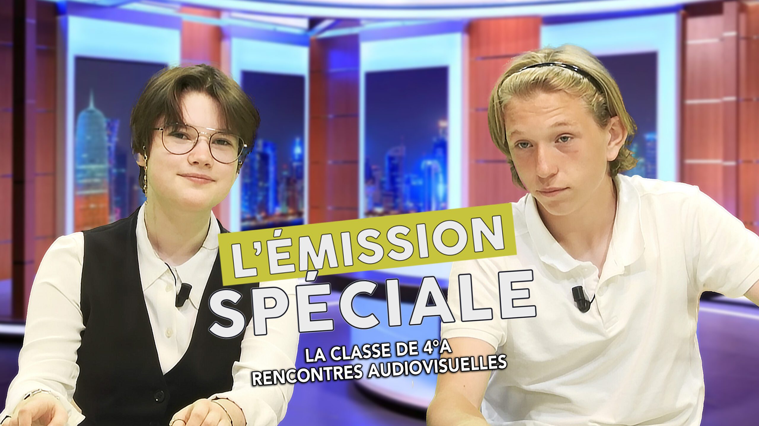 L’Émission spéciale JSA TV avec l’équipe de 4°A et Rencontres audiovisuelles