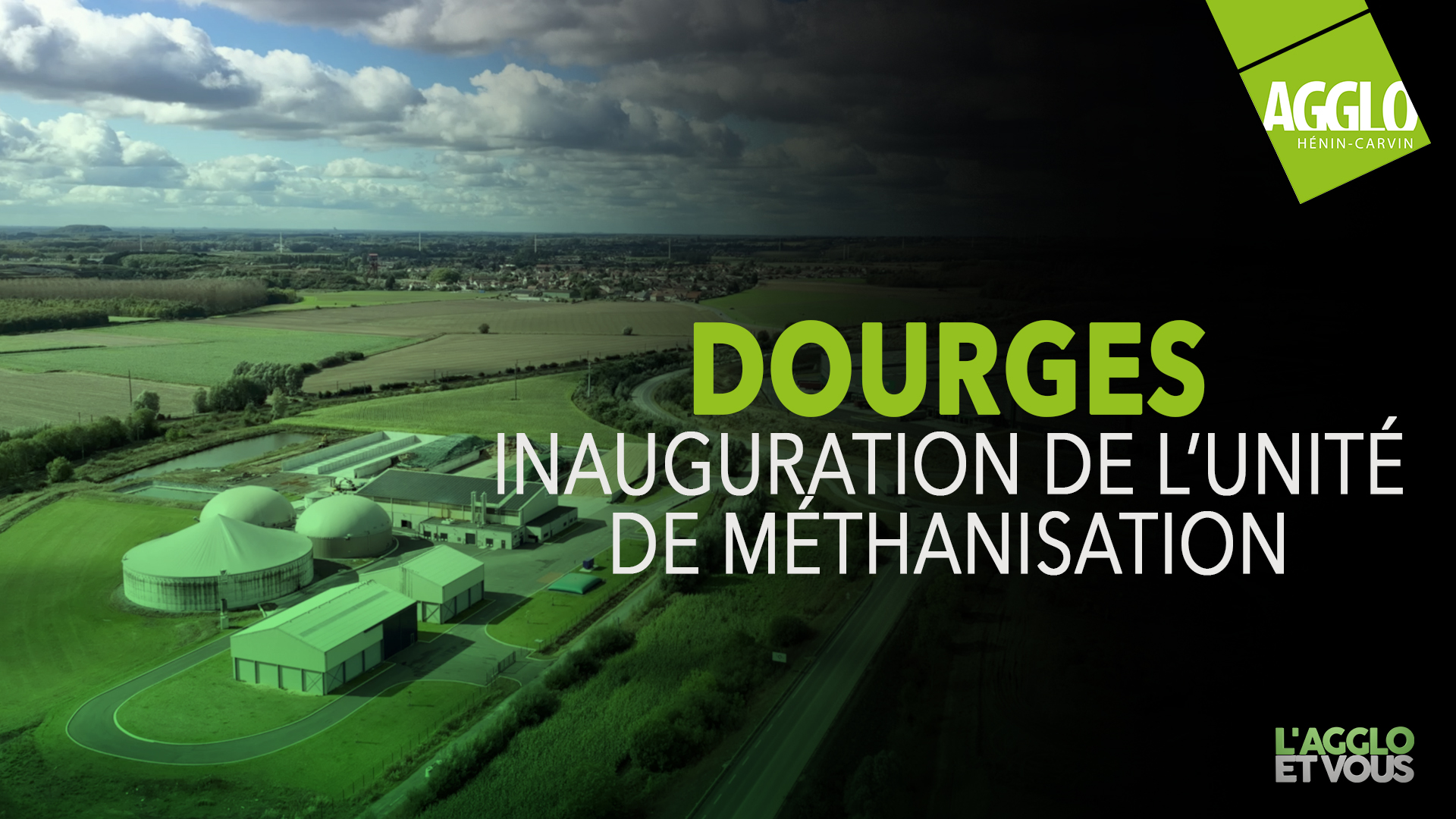 A Dourges, inauguration de l’unité de méthanisation