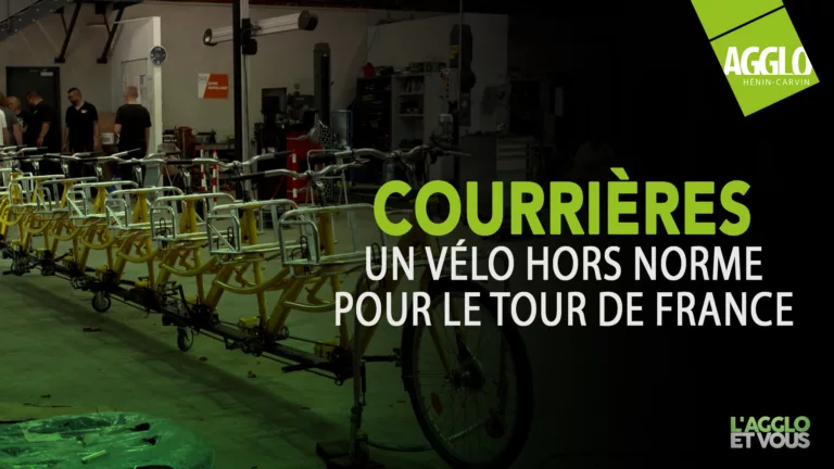 Courrières : Un vélo hors norme pour le Tour de France
