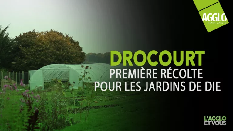 Drocourt : première récolte pour les jardins de la DIE