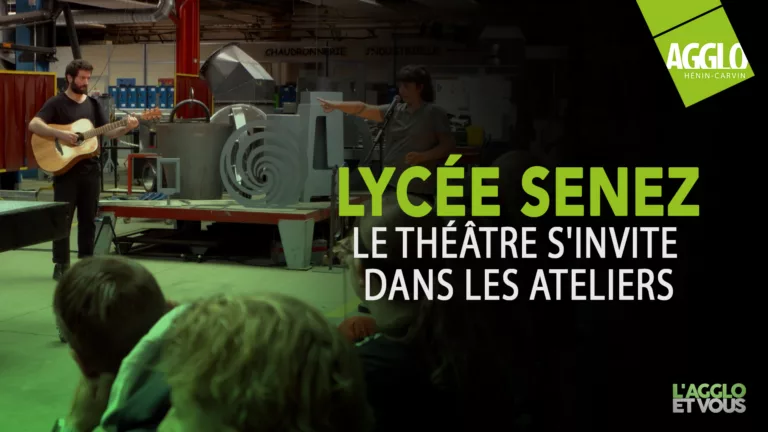 Lycée Senez : le théâtre s’invite dans les ateliers