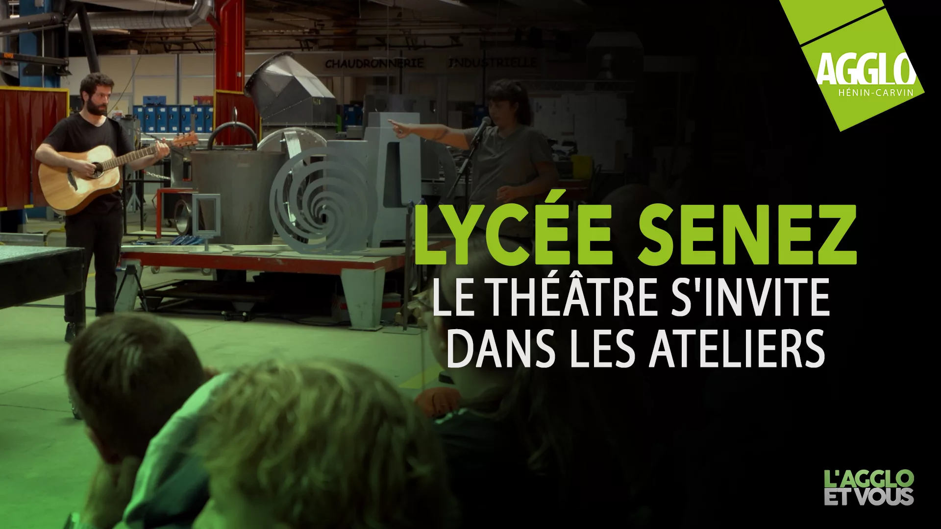 Lycée Senez : le théâtre s’invite dans les ateliers