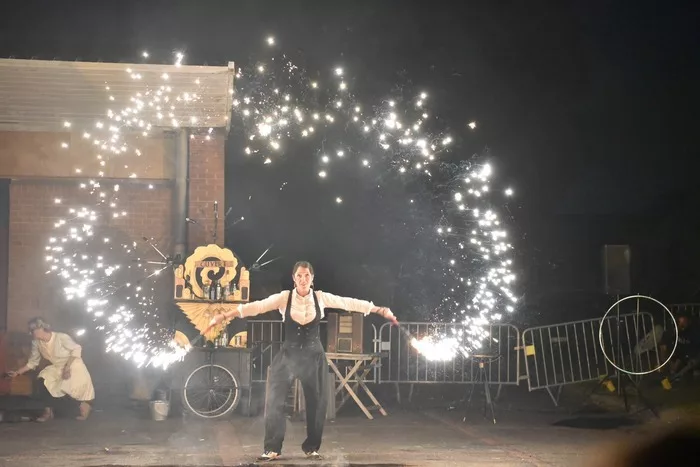 Spectacle de feu