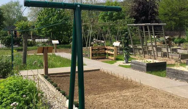 Le jardin du mineur à Aquaterra