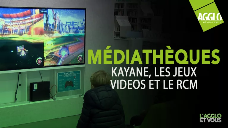 Médiathèques : Kayane, les jeux vidéos et le RCM